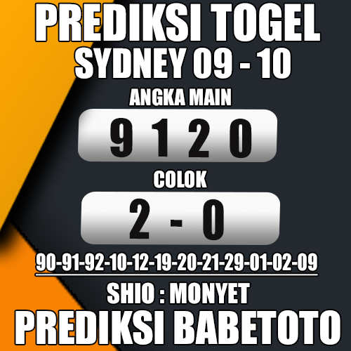 Prediksi Sydney 09 Oktober 2024