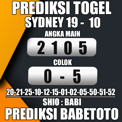 Prediksi Sydney 19 Oktober 2024