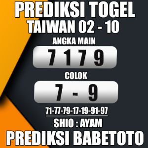 Prediksi Taiwan 02 Oktober 2024