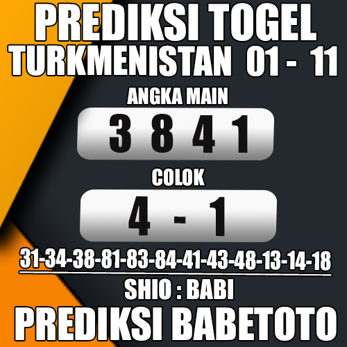 Prediksi TURKMENISTAN 01 November 2024