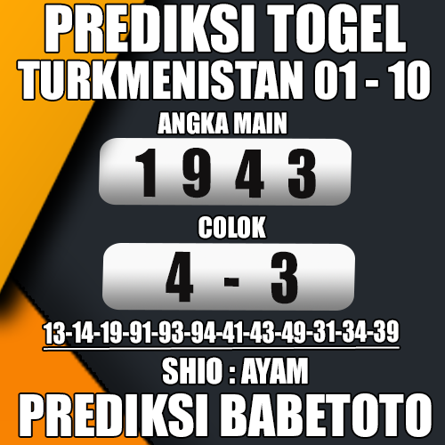 Prediksi TURKMENISTAN 01 Oktober 2024