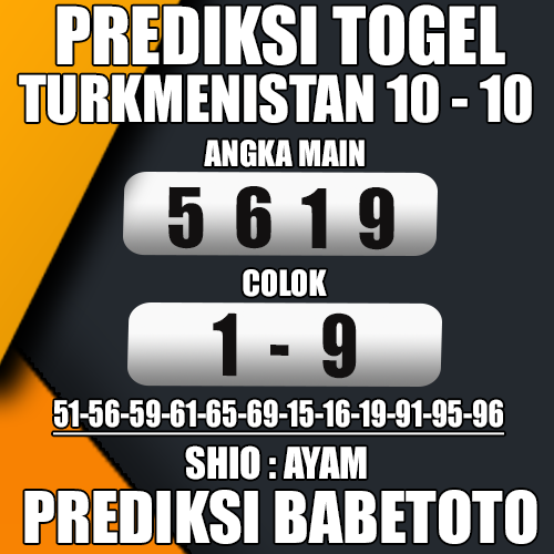 Prediksi TURKMENISTAN 10 Oktober 2024