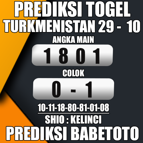 Prediksi TURKMENISTAN 29 Oktober 2024