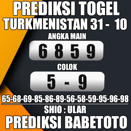 Prediksi TURKMENISTAN 31 Oktober 2024