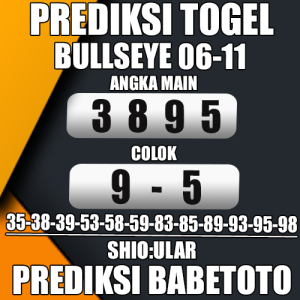  Prediksi Bullseye 06 November 2024