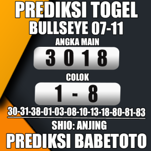  Prediksi Bullseye 07 November 2024