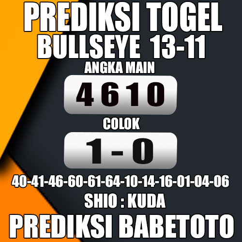  Prediksi Bullseye 13 November 2024