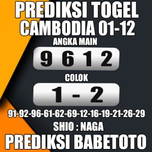 Prediksi Cambodia 01 Desember 2024