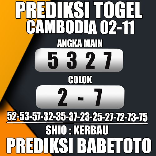 Prediksi Cambodia 02 November 2024