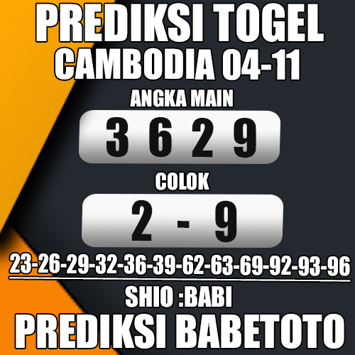 Prediksi Cambodia 04 November 2024