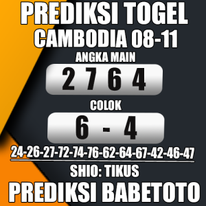 Prediksi Cambodia 08 November 2024