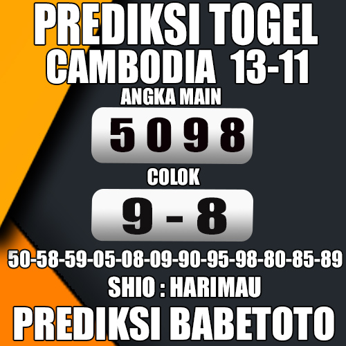 Prediksi Cambodia 13 November 2024