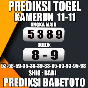 Prediksi KAMERUN 11 November 2024