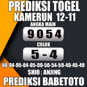 Prediksi KAMERUN 12 November 2024