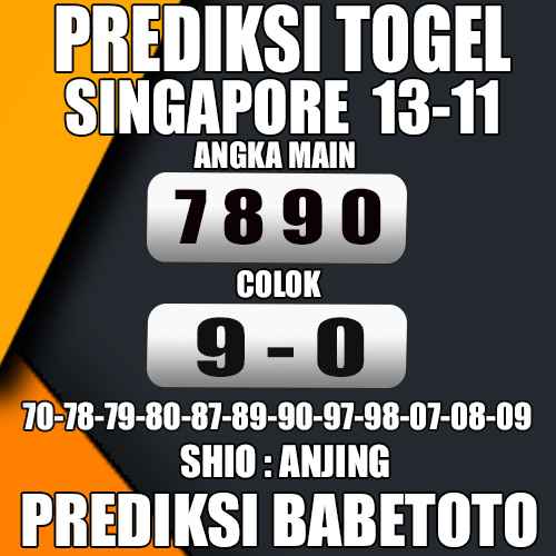 Prediksi SINGAPORE 13 November 2024