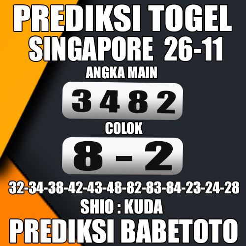 Prediksi SINGAPORE 26 November 2024