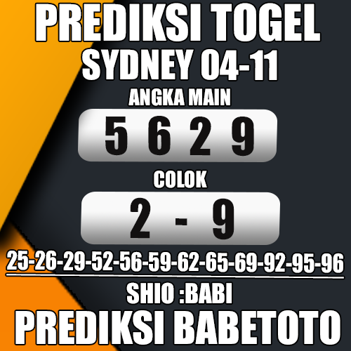 Prediksi Sydney 04 November 2024