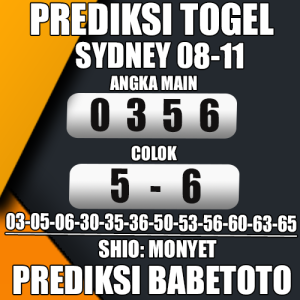 Prediksi Sydney 08 November 2024