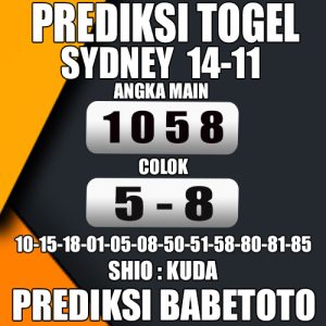 Prediksi Sydney 14 November 2024