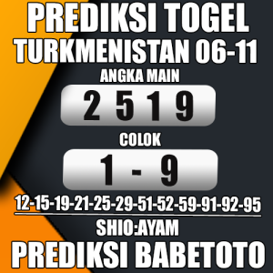 Prediksi TURKMENISTAN 06 November 2024