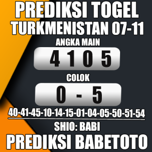 Prediksi TURKMENISTAN 07 November 2024