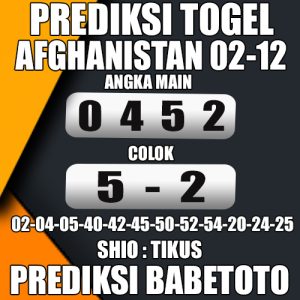 Prediksi Afghanistan 02 Desember 2024