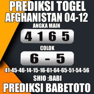 Prediksi Afghanistan 04 Desember 2024