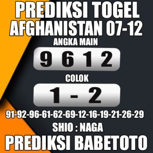 Prediksi Afghanistan 07 Desember 2024