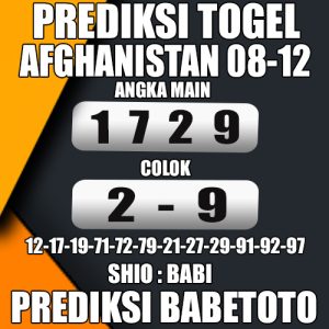 Prediksi Afghanistan 08 Desember 2024