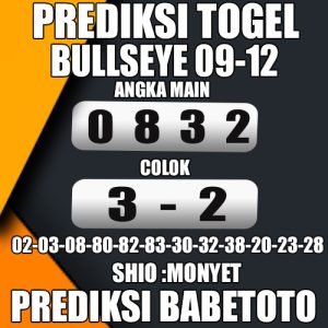  Prediksi Bullseye 09 Desember 2024