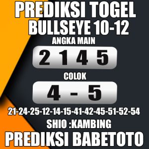  Prediksi Bullseye 10 Desember 2024