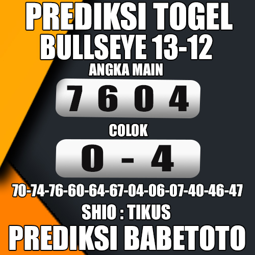  Prediksi Bullseye 13 Desember 2024