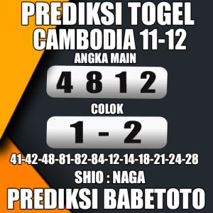 Prediksi Cambodia 11 Desember 2024