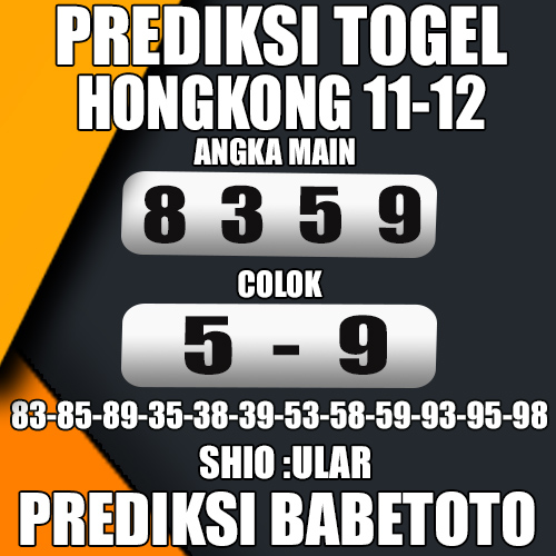 Prediksi HONGKONG 11 Desember 2024