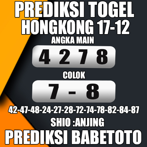 Prediksi HONGKONG 17 Desember 2024