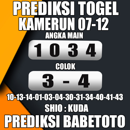 Prediksi KAMERUN 07 Desember  2024