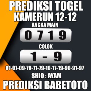 Prediksi KAMERUN 12 Desember  2024