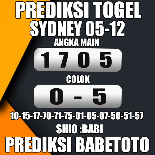 Prediksi Sydney 05 Desember 2024