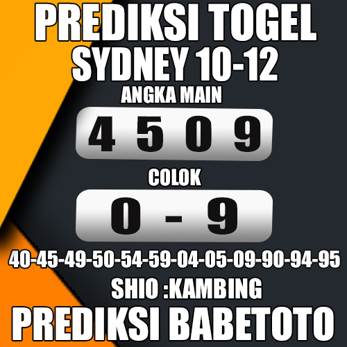 Prediksi Sydney 10 Desember 2024