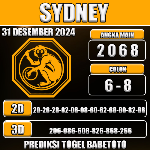 Prediksi Sydney 31 Desember 2024