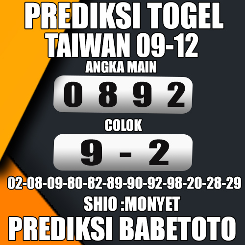 Prediksi Taiwan 09 Desember 2024