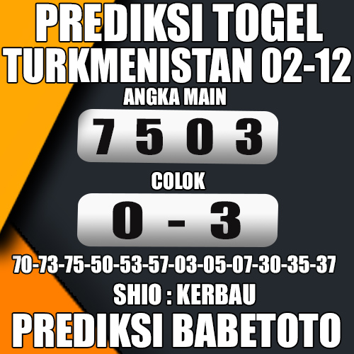 Prediksi TURKMENISTAN 02 Desember  2024