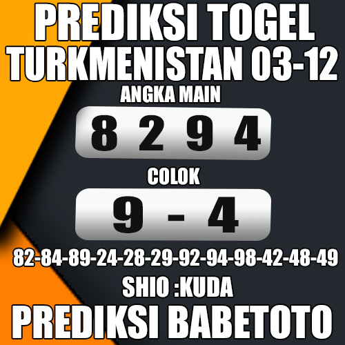 Prediksi TURKMENISTAN 03 Desember  2024