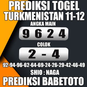 Prediksi TURKMENISTAN 11 Desember  2024