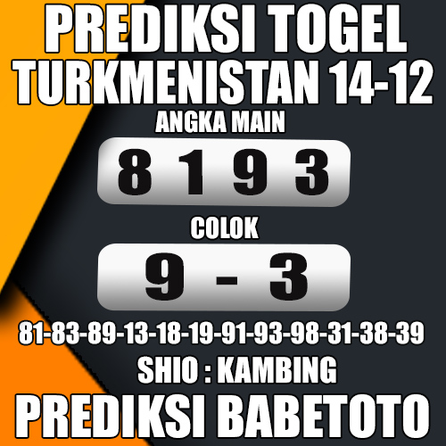 Prediksi TURKMENISTAN 14 Desember  2024