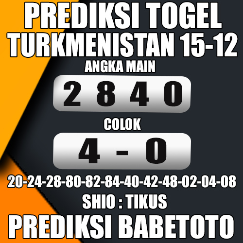 Prediksi TURKMENISTAN 15 Desember  2024