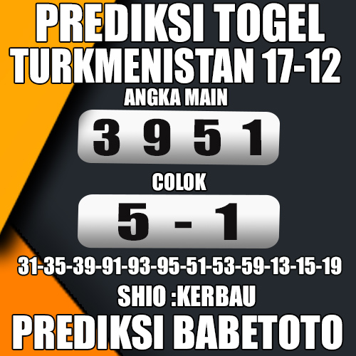 Prediksi TURKMENISTAN 17 Desember  2024