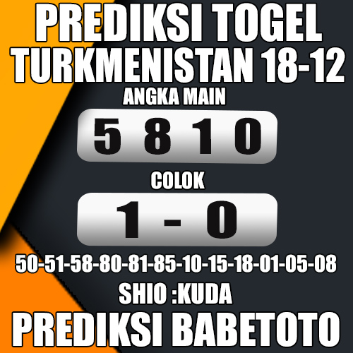 Prediksi TURKMENISTAN 18 Desember  2024